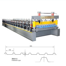 Energy saving steel tile roll making machine series line